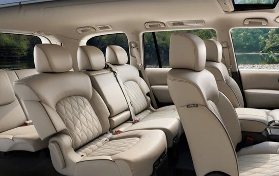 2023 Nissan Armada showing 8 seats | Mitchell Nissan in Enterprise AL