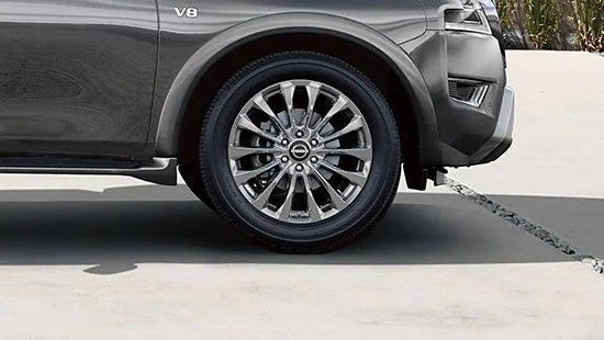 2023 Nissan Armada wheel and tire | Mitchell Nissan in Enterprise AL
